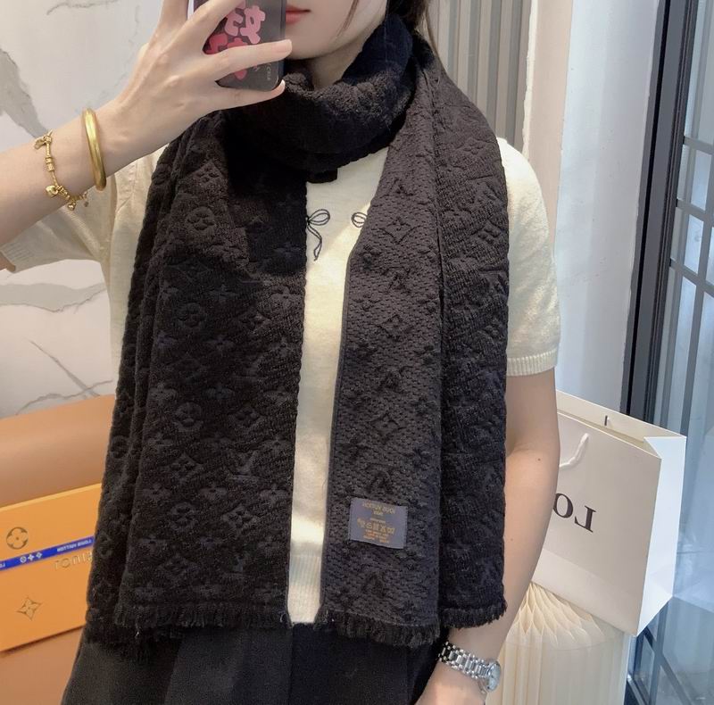 LV Scarf 100%羊毛 E14 (9)