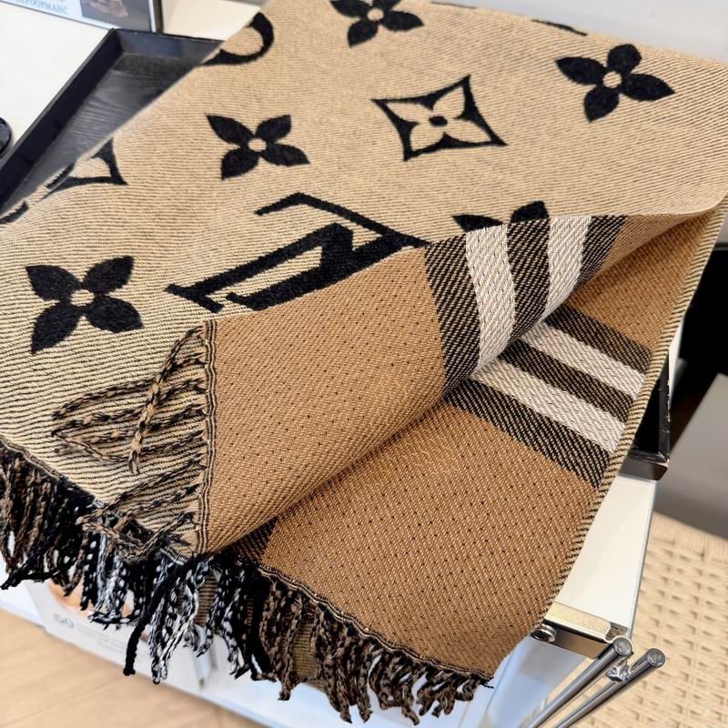 LV Scarf 65X200cm 100%羊绒 E17 (3)