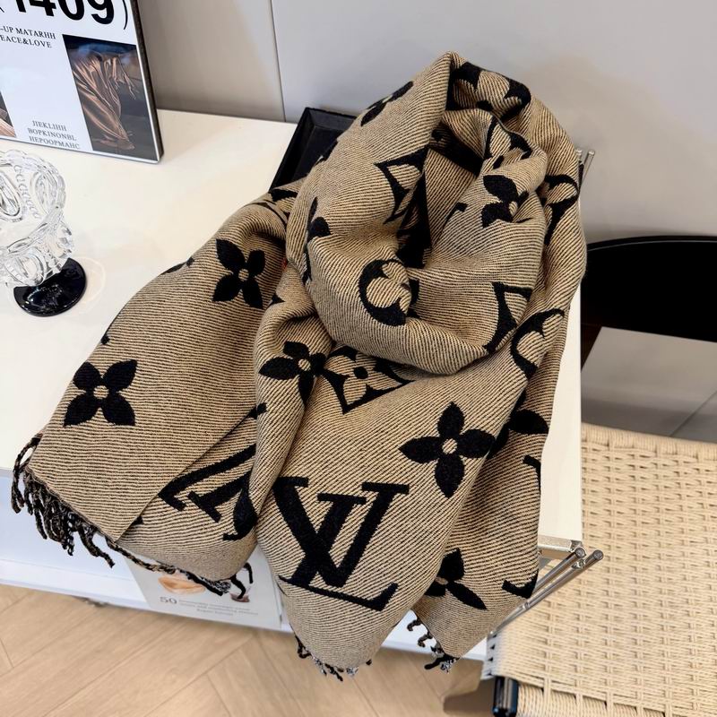 LV Scarf 65X200cm 100%羊绒 E17 (4)