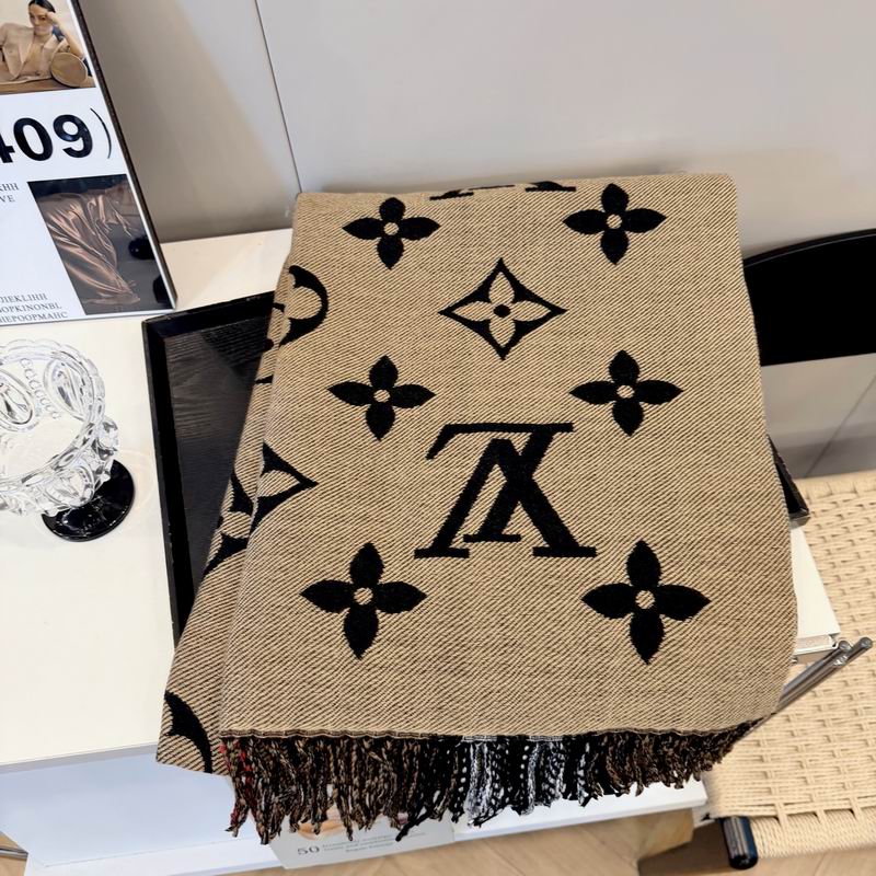 LV Scarf 65X200cm 100%羊绒 E17 (7)