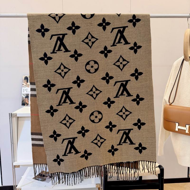 LV Scarf 65X200cm 100%羊绒 E17 (8)