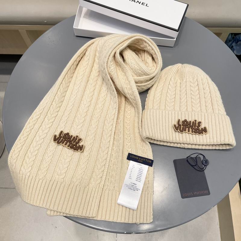 LV Scarf Hat (100)