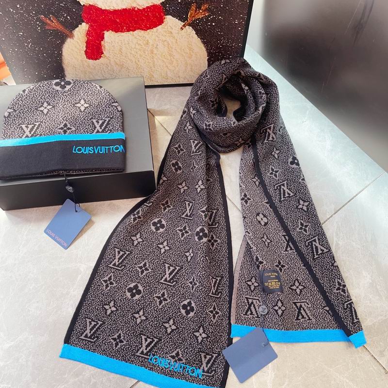 LV Scarf Hat (2)