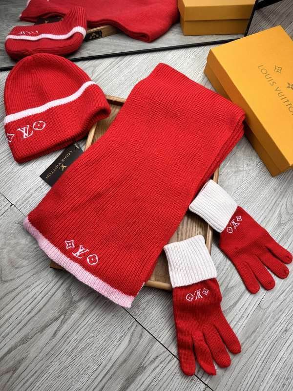 LV Scarf Hat Gloves hm (19)