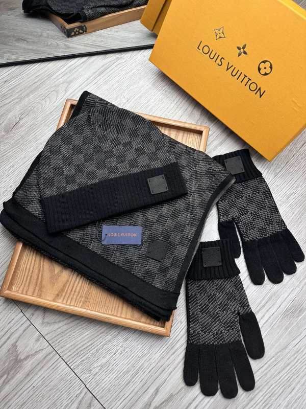 LV Scarf Hat Gloves hm (33)