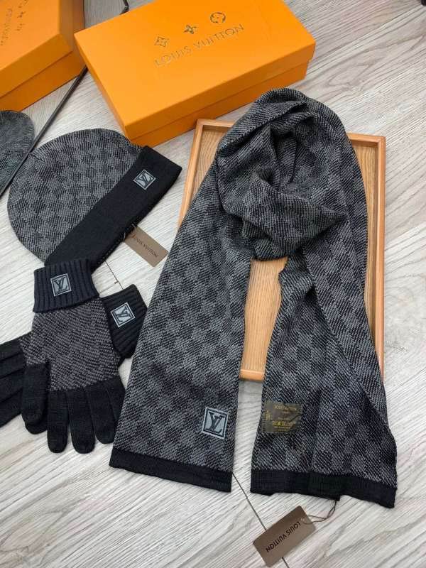 LV Scarf Hat Gloves hm (35)