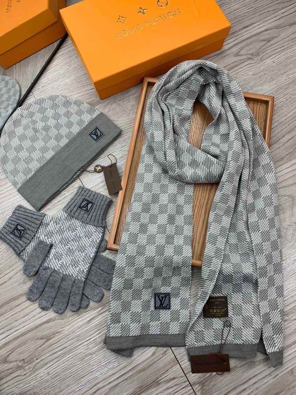LV Scarf Hat Gloves hm (38)