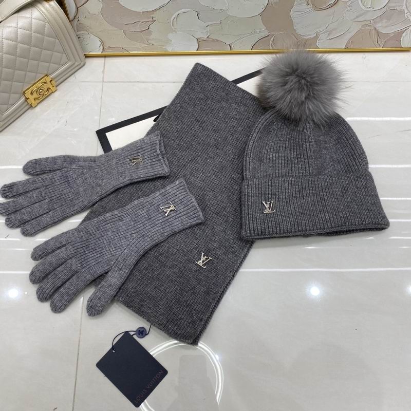 LV Scarf Hat Gloves hm (55)