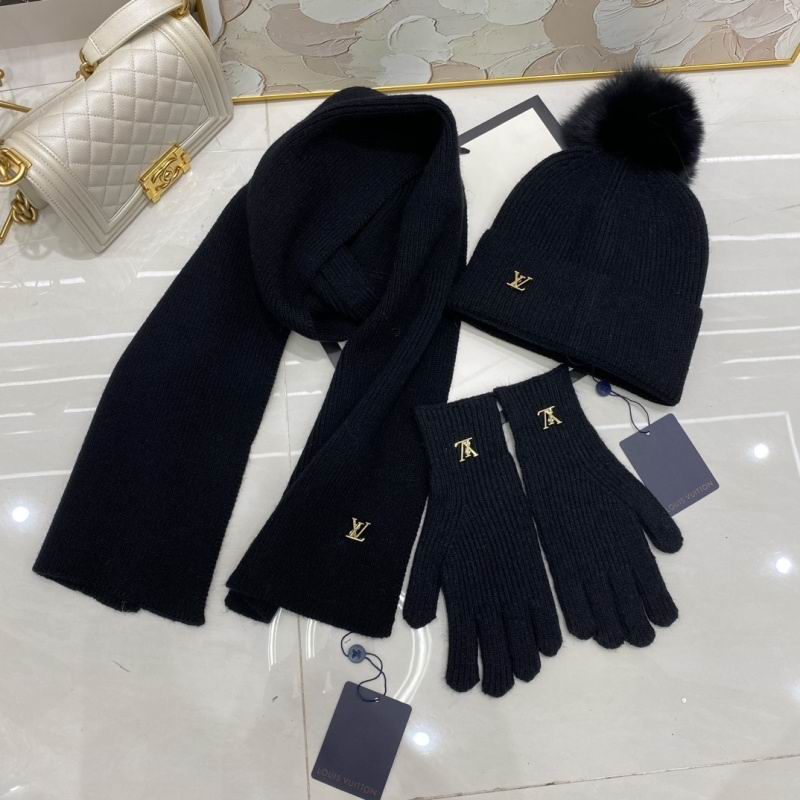 LV Scarf Hat Gloves hm (57)