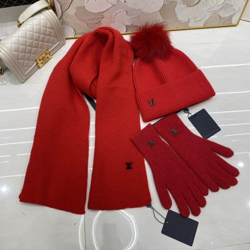LV Scarf Hat Gloves hm (59)