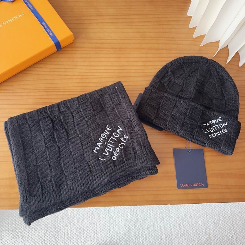 LV Scarf Hat dx (76)