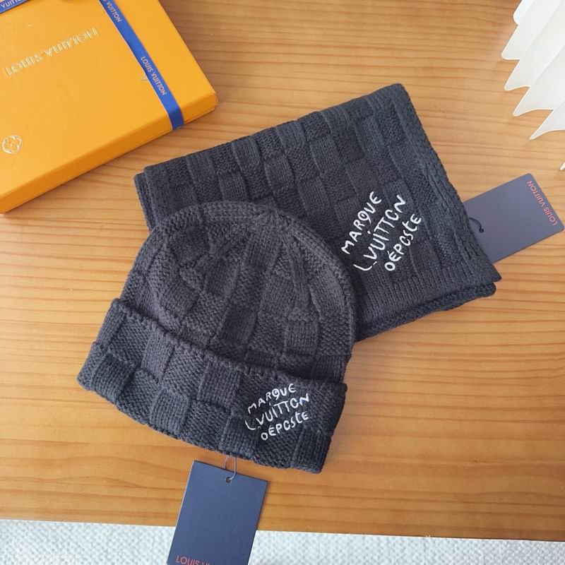 LV Scarf Hat dx (77)