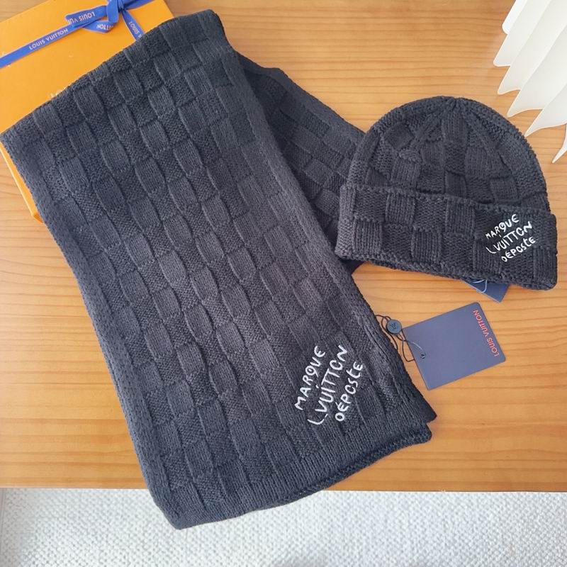 LV Scarf Hat dx (78)