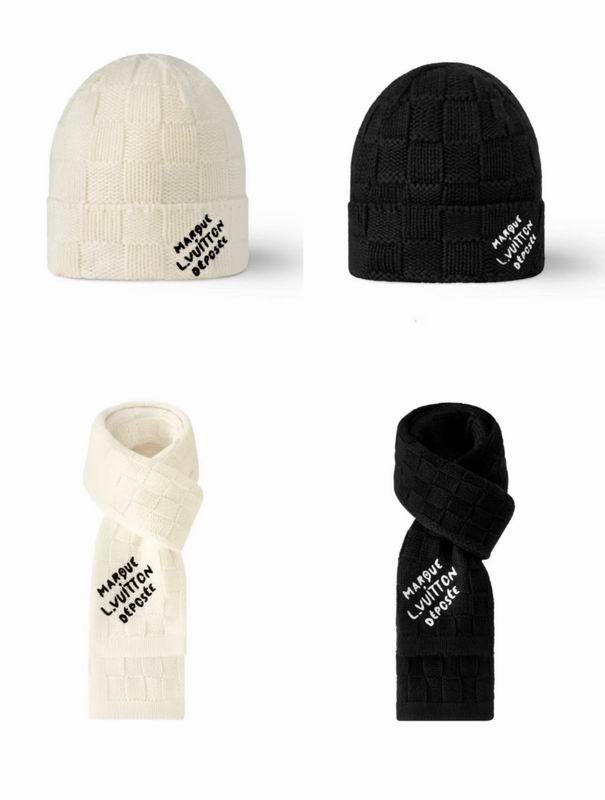LV Scarf Hat dx (93)