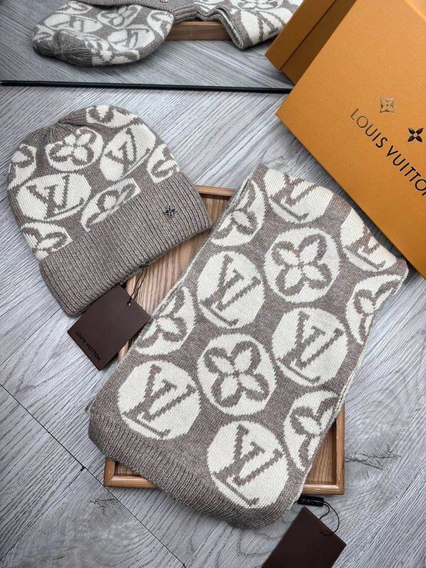 LV Scarf Hat hm (101)