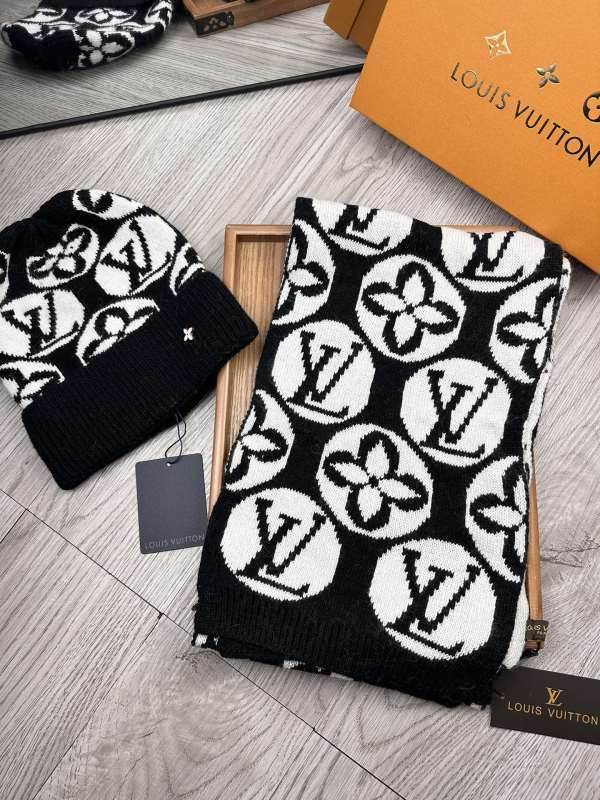 LV Scarf Hat hm (103)