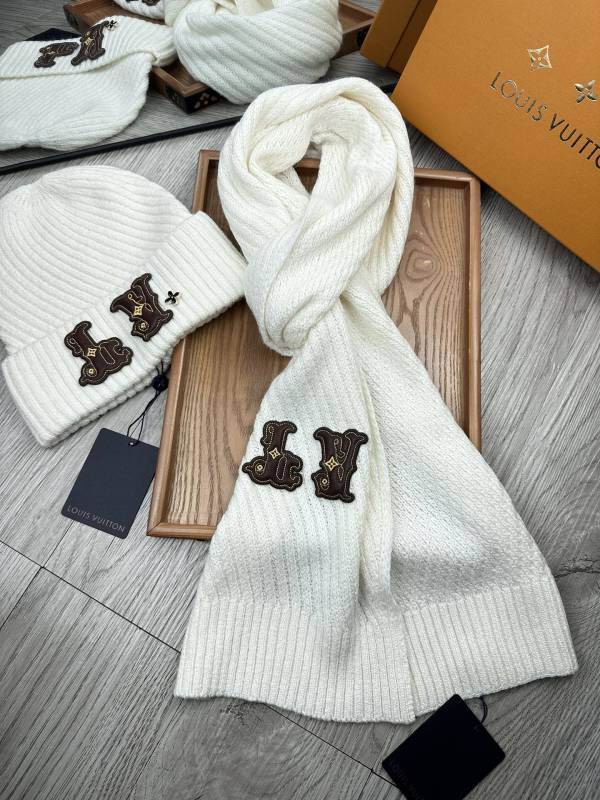 LV Scarf Hat hm (110)