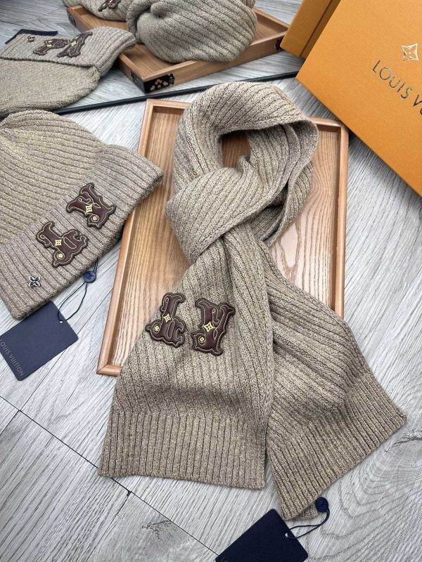 LV Scarf Hat hm (111)