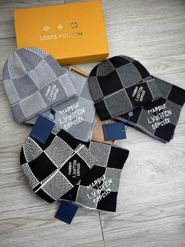 LV Scarf Hat hm (12)