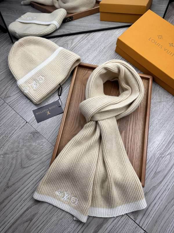 LV Scarf Hat hm (125)