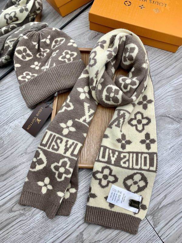 LV Scarf Hat hm (150)