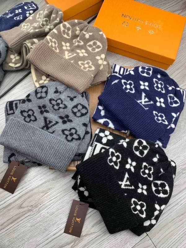 LV Scarf Hat hm (158)