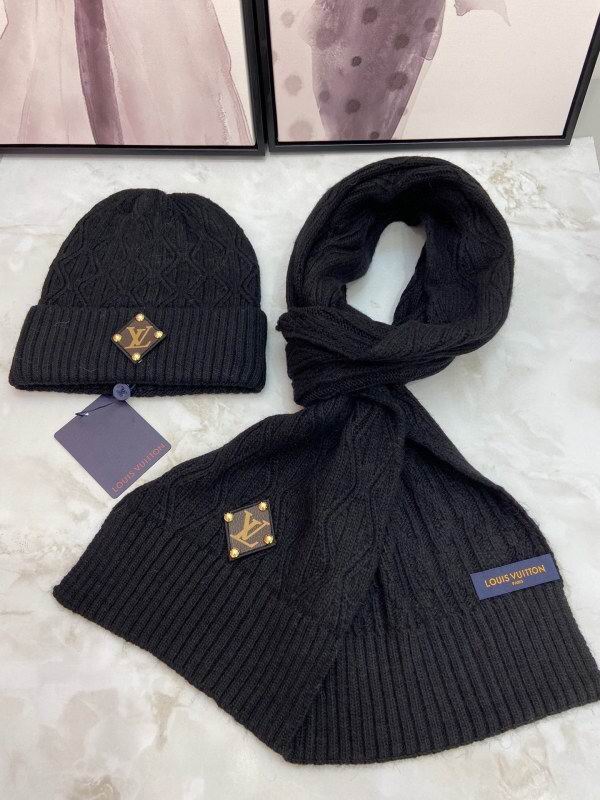 LV Scarf Hat hm (30)