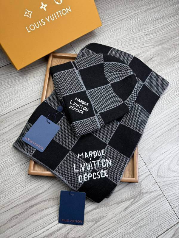 LV Scarf Hat hm (7)