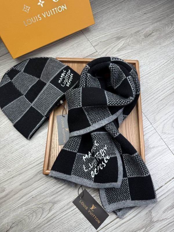 LV Scarf Hat hm (75)
