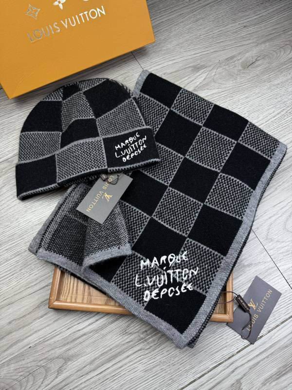 LV Scarf Hat hm (76)