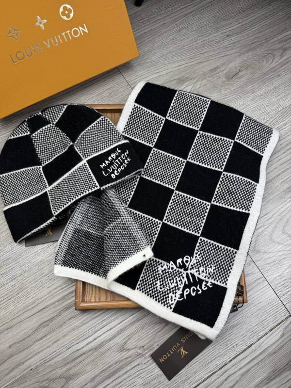 LV Scarf Hat hm (80)