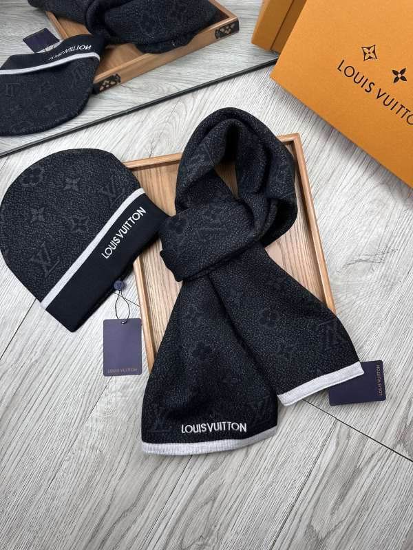 LV Scarf Hat hm (84)