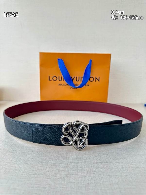 LV belt 34mmX100-125cm 8L (61)