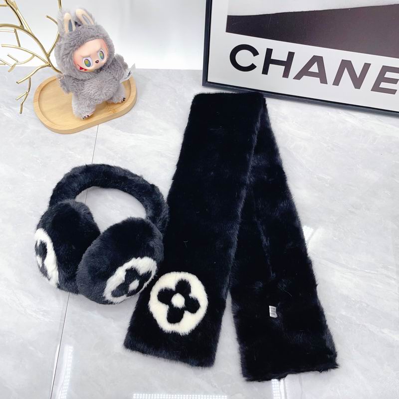 LV scarf earmuff dx (104)