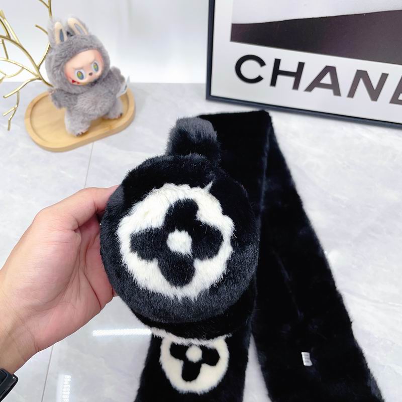 LV scarf earmuff dx (106)