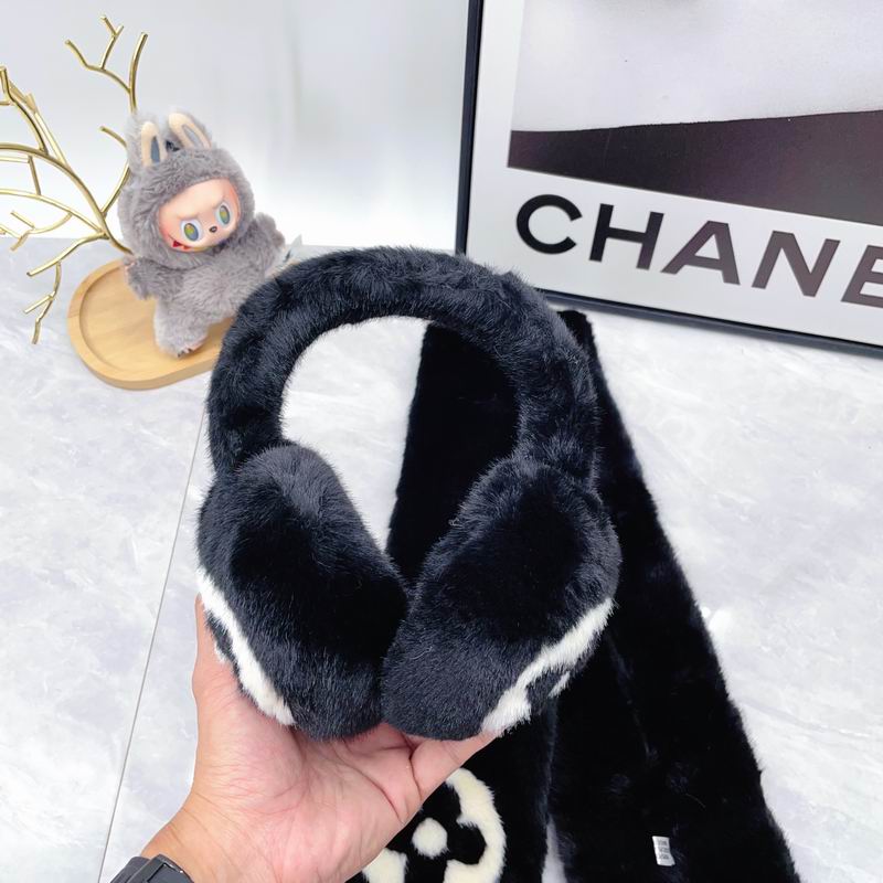 LV scarf earmuff dx (107)