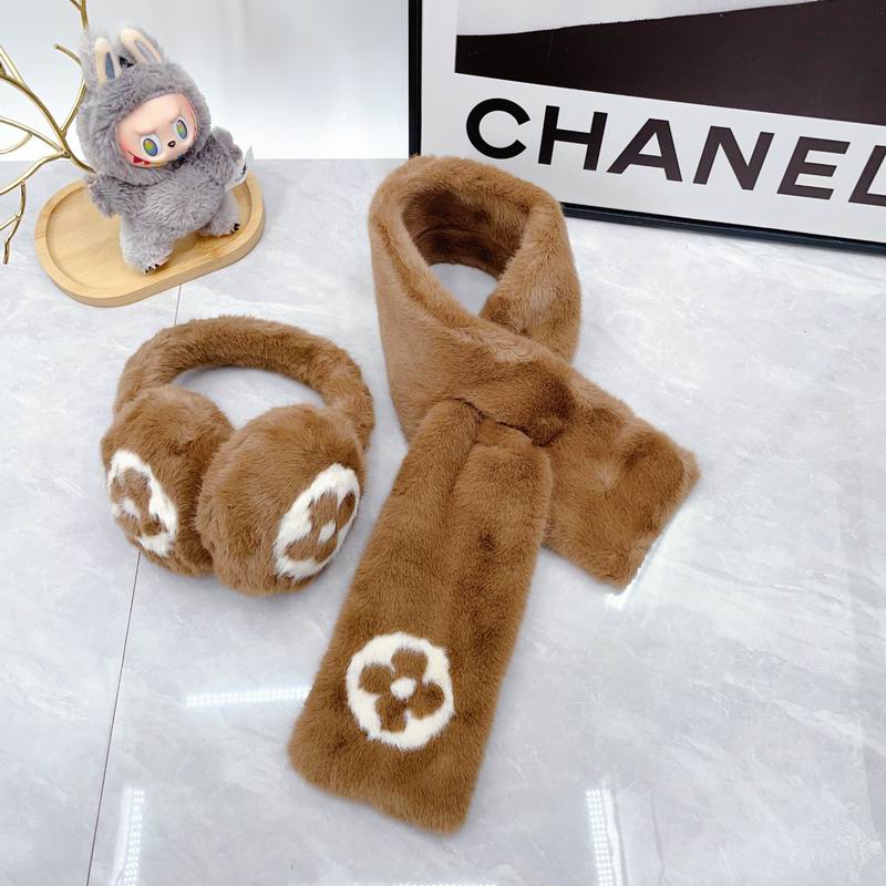 LV scarf earmuff dx (125)