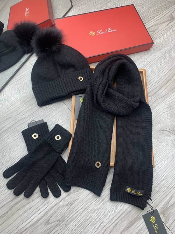 Loro Piana scarf hat Gloves hm (105)