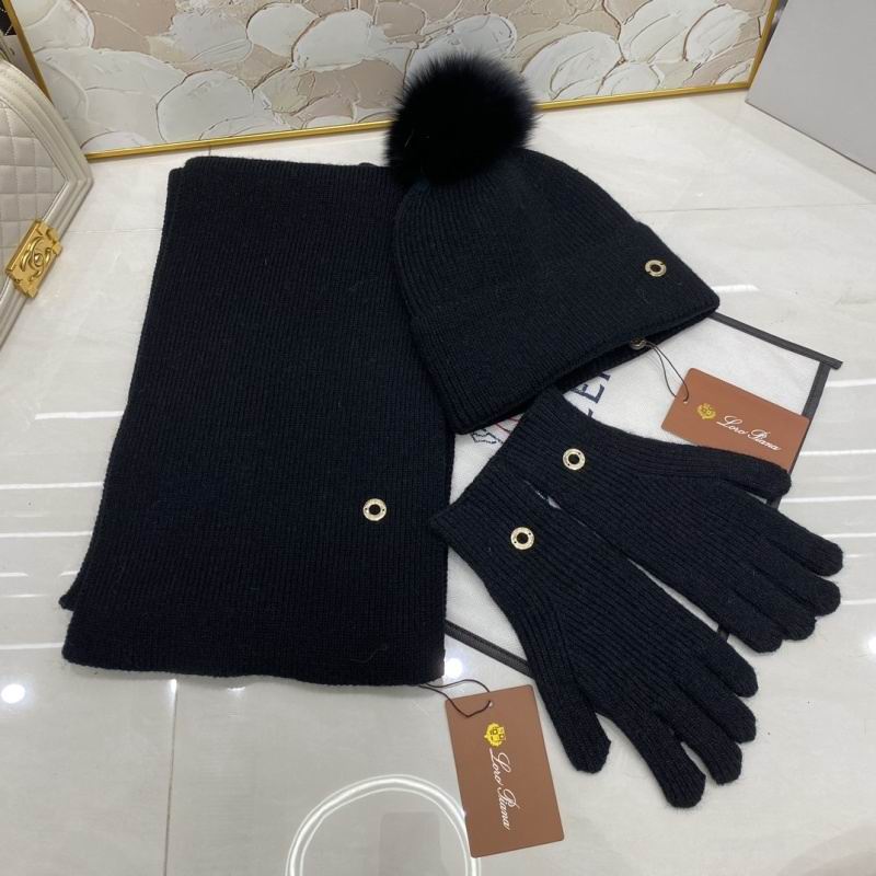 Loro Piana scarf hat Gloves hm (39)