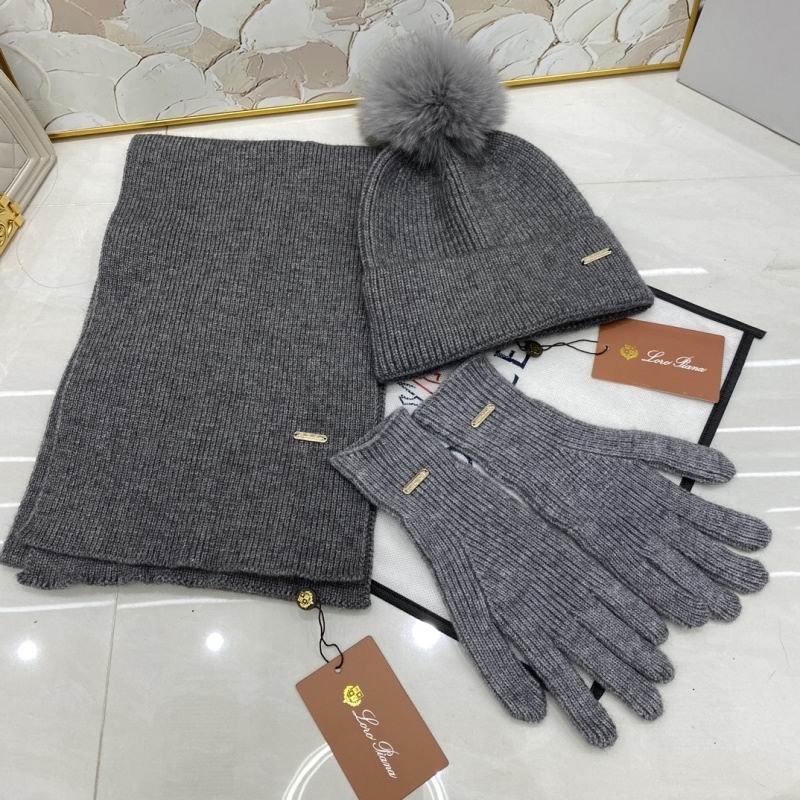 Loro Piana scarf hat Gloves hm (44)