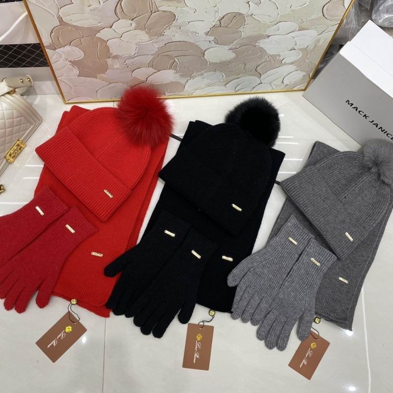 Loro Piana scarf hat Gloves hm (46)