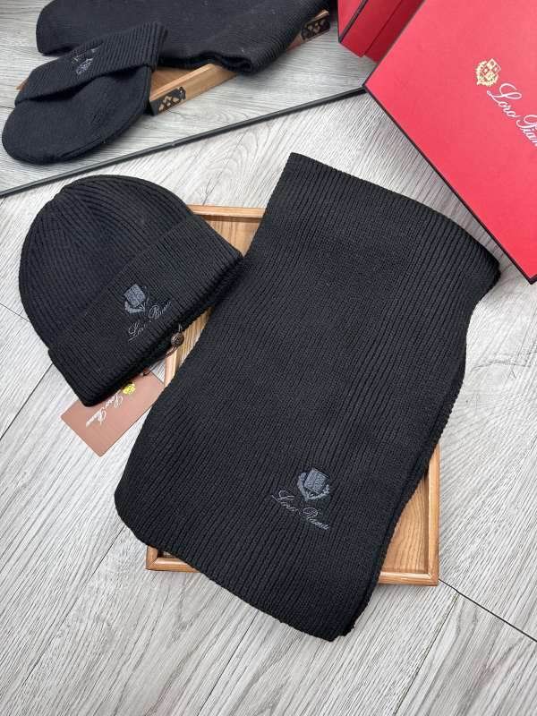 Loro Piana scarf hat hm (50)