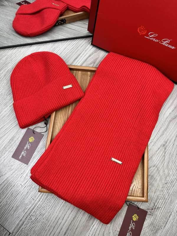 Loro Piana scarf hat hm (59)