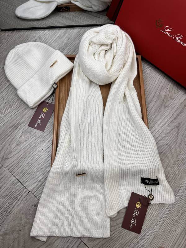 Loro Piana scarf hat hm (62)