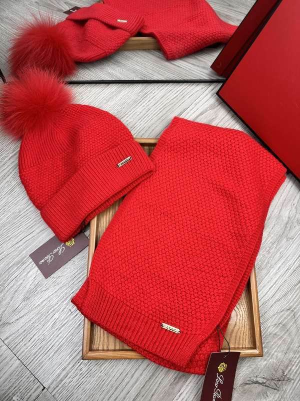 Loro Piana scarf hat hm (68)
