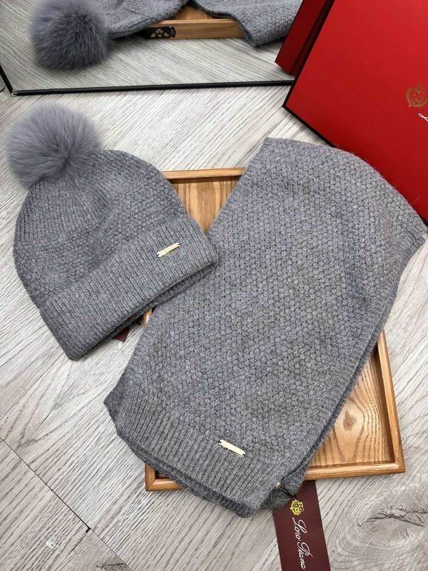 Loro Piana scarf hat hm (72)
