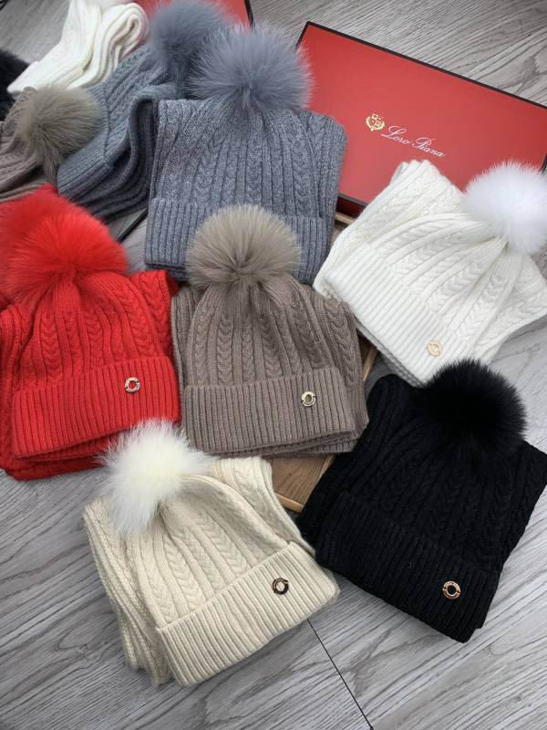 Loro Piana scarf hat hm (90)