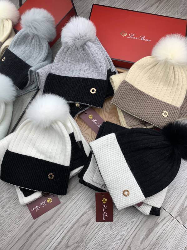Loro Piana scarf hat hm (99)