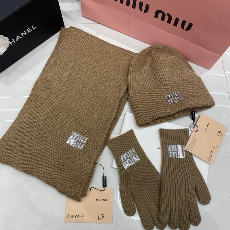 Miumiu Scarf Hat Gloves hm (16)