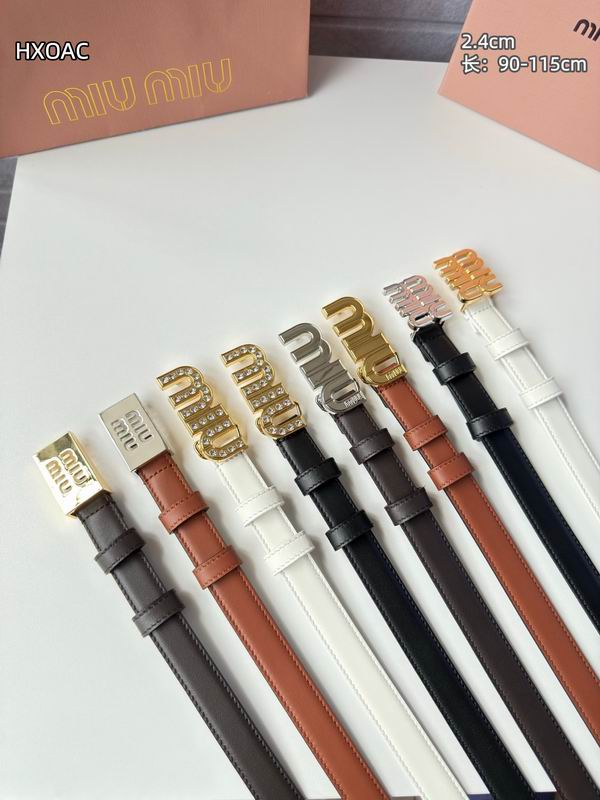 Miumiu belt 24mmX90-115cm 8L (1)